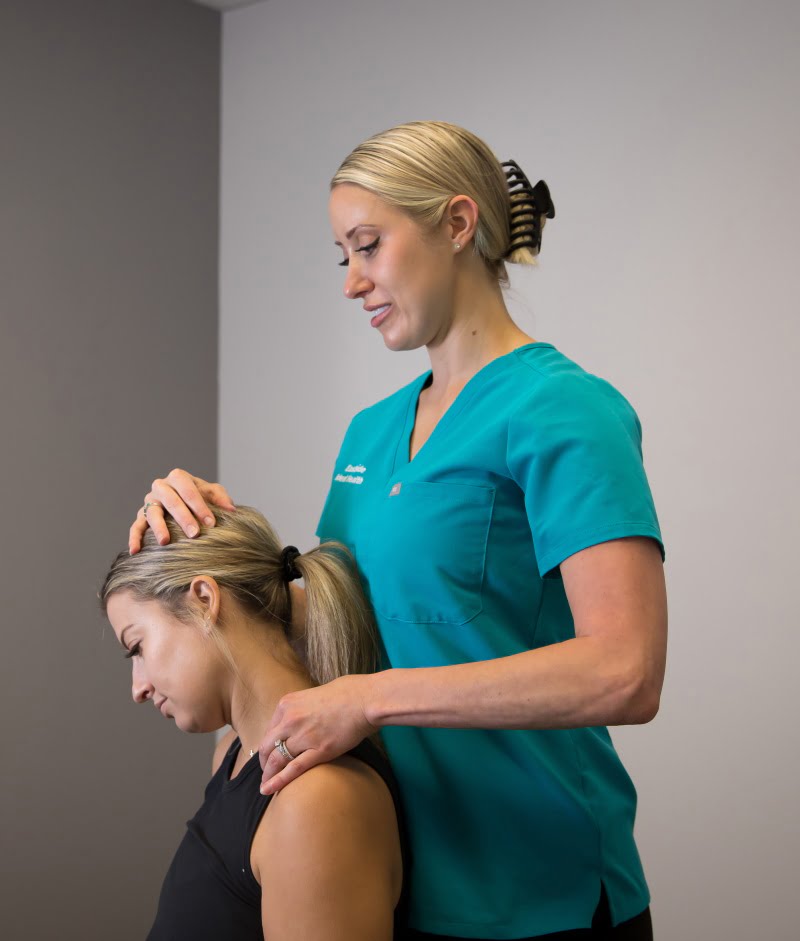 Dr. Maggie Robertson Neck Adjustment