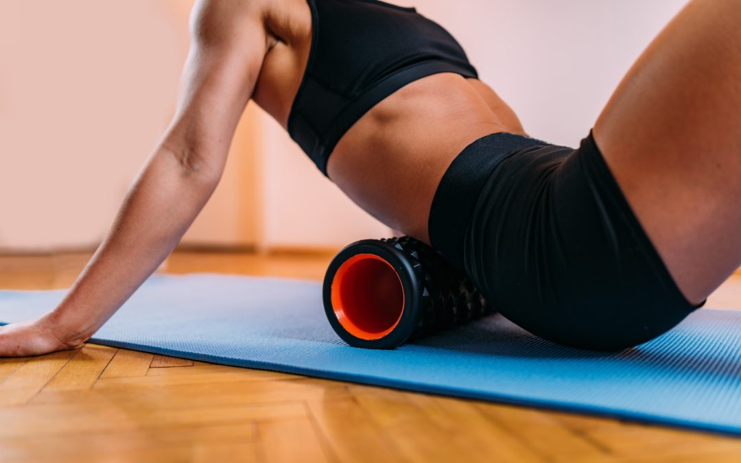 Foam Roller Back Stretching