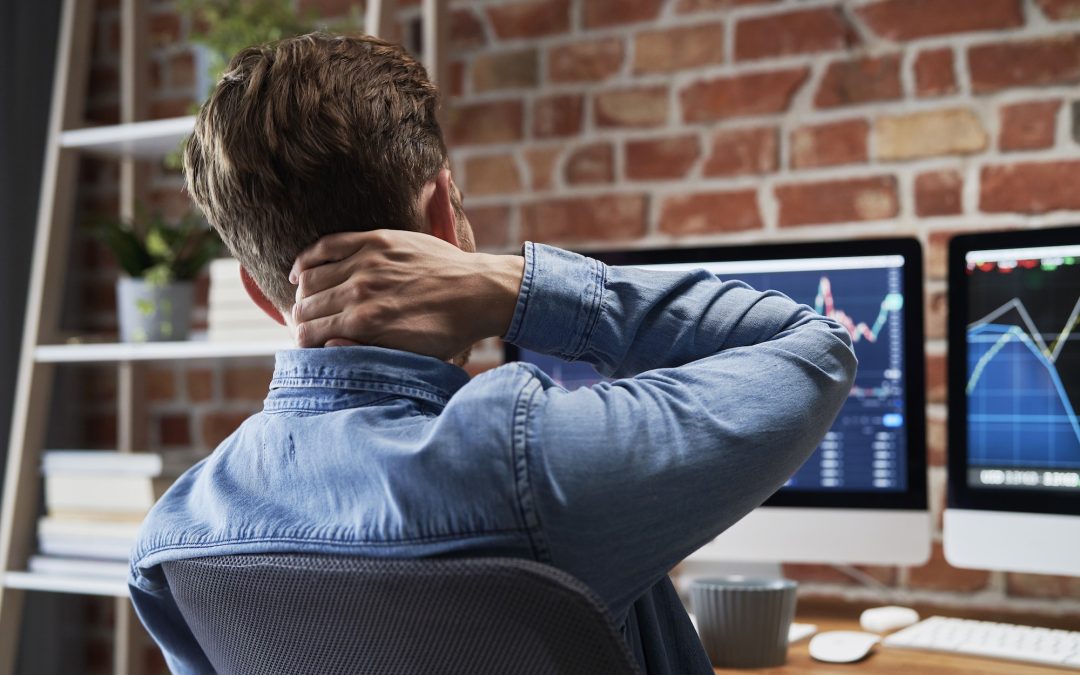 Working man has pain of neck