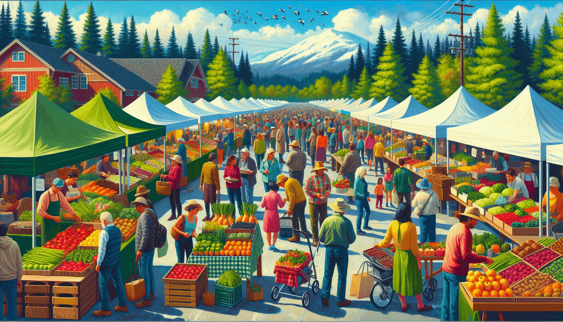 Exploring Issaquah WA's Local Farmers Markets